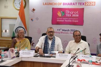 Bharat Tex 2026 launched by Union Textiles Minister