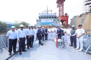 Fourth Anti-Submarine Warfare Shallow Water Craft—'Amini'—Built by GRSE, Kolkata, Inducted into the Navy