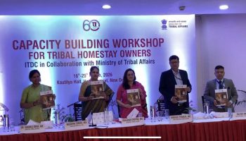 ITDC and the Ministry of Tribal Affairs inaugurated a capacity-building program for tribal homestay owners.