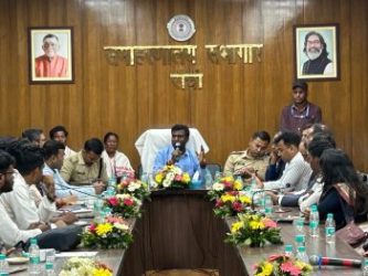 Important Meeting Regarding the Peaceful and Grand Celebration of the Sarhul Festival