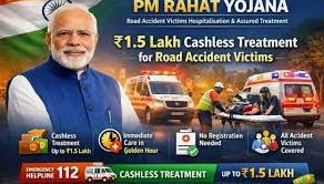 PM Relief: Cashless Treatment for Road Accident Victims