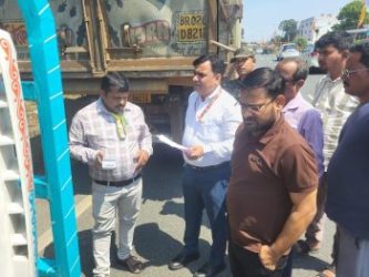 Ranchi District Administration's Intensive Vehicle Inspection Drive 167 Vehicles Inspected, Fines of ₹2.03 Lakh Imposed on 8, 7 Vehicles Seized