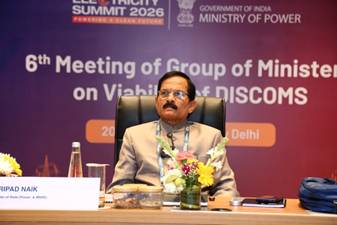 Shri Shripad Yesso Naik presided over the sixth meeting of the Group of Ministers constituted to discuss issues related to the viability of distribution companies in the country.