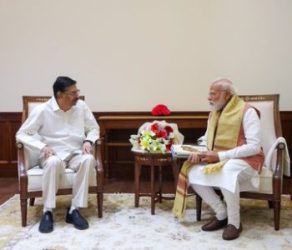 The Governor of Odisha met the Prime Minister.