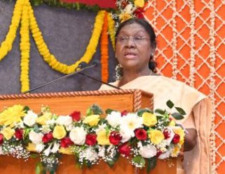 The President inaugurated the Nand Kishore Somani Cancer Treatment Block of the Ramakrishna Mission Sevashrama in Vrindavan.