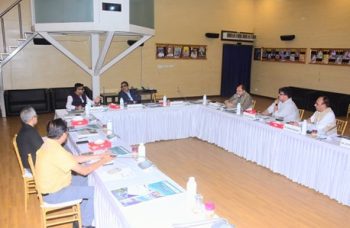 Union Information and Broadcasting Secretary Shri Sanjay Jaju visited IICT and reviewed expansion plans and the Content-Creator Laboratory Scheme.