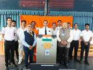 Union Minister Sarbananda Sonowal interacted with the courageous crew of the Indian-flagged LPG carriers ‘Shivalik’ and ‘Nanda Devi’.