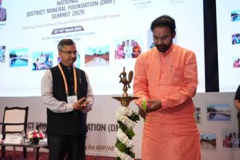 Union Minister Shri G. Kishan Reddy inaugurated the National District Mineral Foundation (DMF) Summit;