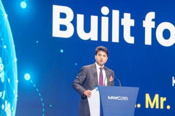 Union Minister Shri Jyotiraditya M. Scindia led India's events at the Mobile World Congress 2026 in Barcelona, ​​Spain