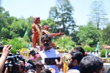 Chief Minister Shri Hemant Soren paid tribute to the brave martyr Sido-Kanhu