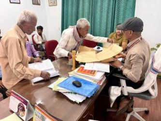 Due to the holiday on Tuesday, a 'Janata Darbar' was organized in the administrative circles on Wednesday.