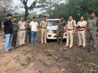 Encounter between Rahul Dubey gang and police in Ramgarh; one criminal shot.