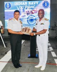 INS Trikand has concluded its visit to the port of Mombasa, Kenya.