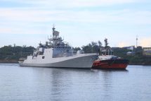 INS Trikand has concluded its visit to the port of Mombasa, Kenya.
