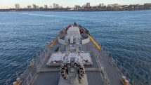 Indian Naval Ship Trikand arrives in Mombasa, Kenya.