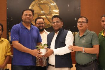 Journalist turned public representative Arvind Gupta honored at Ranchi Press Club