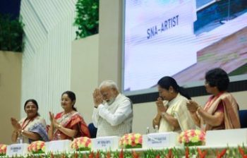 Prime Minister Shri Narendra Modi shared glimpses of his address at the 'Nari Shakti Vandan Sammelan'.