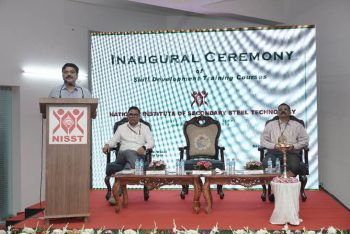 Sandeep Poundrik, Secretary of the Ministry of Steel, inaugurated skill development courses for the secondary steel sector.