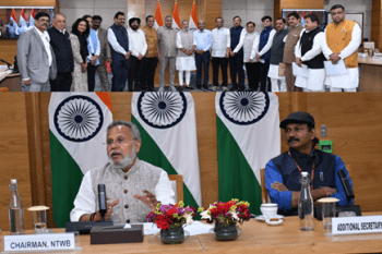 The 9th meeting of the National Traders' Welfare Board was held in New Delhi.