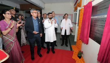 The Defence Secretary inaugurated a robotic orthopedic medical system and a maternity operation theatre at the Delhi Cantonment General Hospital.