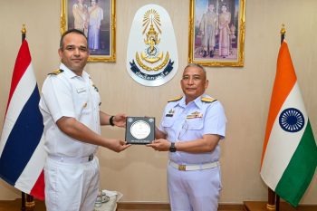 The Indian Ocean ship 'Sagar' departed from Phuket, Thailand.