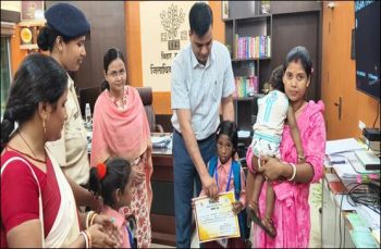 Various nutrition awareness activities were organized in Katihar under the 8th Poshan Pakhwada.