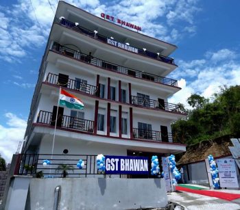 CBIC Member Mr. Surjit Bhujbal inaugurated the GST Bhawan in Itanagar today.