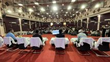 District-Level Review Meeting with Principals of Private Schools