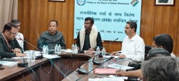 Important Meeting with Political Parties regarding Special Intensive Revision (SIR)