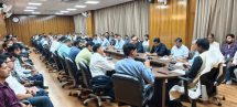 Meeting with representatives of private hospitals, presided over by the District Magistrate-cum-Deputy Commissioner, Ranchi, Mr. Manjunath Bhajantri.