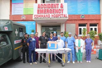 Multiple Lives Saved Through Multi-Organ Donation at Command Hospital, Chandimandir; First-Ever Heart Retrieval for Transplantation Successfully Conducted at the Institution.