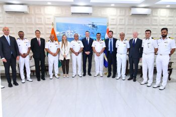 Talks between Indian Coast Guard and MS Fincantieri (Italy)