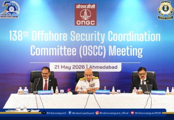 The 138th Offshore Security Coordination Committee meeting concluded in Ahmedabad.