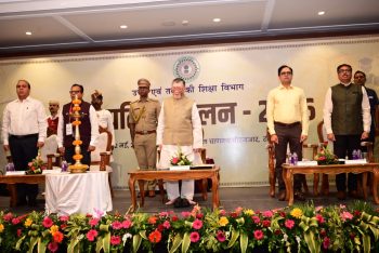 The Honorable Governor stated that the state of school education in Jharkhand is relatively better.