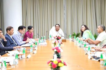 The Honorable Union Minister of Tribal Affairs, Shri Jual Oram, reviewed the progress of the construction of Eklavya Model Residential Schools across the country.