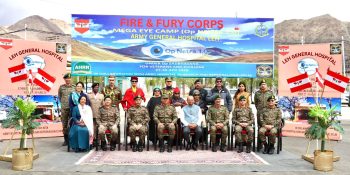 The Indian Army successfully conducted a mega eye camp under 'Operation Netra 1.0' in Leh, Ladakh.