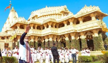 The Prime Minister has written an editorial article regarding his upcoming visit to Somnath.