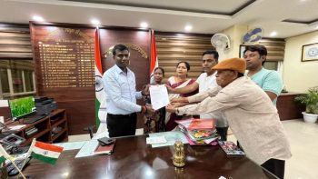The Vice-Chairperson and members of the District Council met with Ranchi DC, Mr. Manjunath Bhajantri