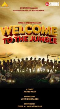 The explosive title track of the comedy film ‘Welcome to the Jungle’ has been released!