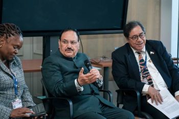 Union Health Minister Shri J.P. Nadda addressed an event organized by the Stop TB Partnership on the theme Ministerial Perspectives on Lung Screening during the 79th World Health Assembly in Geneva.