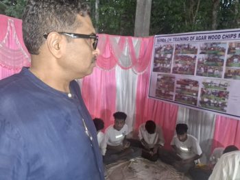 Union Secretary for Development of North Eastern Region, Mr. Sanjay Jaju, arrived in Tripura on a three-day visit.