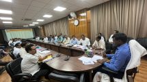 Review Meeting Pertaining to the Departments of Drinking Water & Sanitation and Electricity
