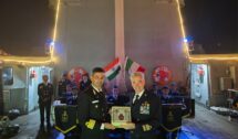 Diplomatic initiative by INS Trishul in the Mediterranean Sea; enhanced cooperation with the Italian Navy