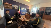 Diplomatic initiative by INS Trishul in the Mediterranean Sea; enhanced cooperation with the Italian Navy