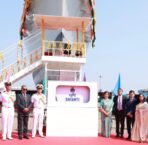 Indian Navy to gain new strength; indigenous patrol vessel ‘Srishti’ launched in Goa